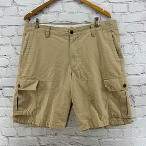 Dockers Khaki Cargo Shorts Mens Sz 36